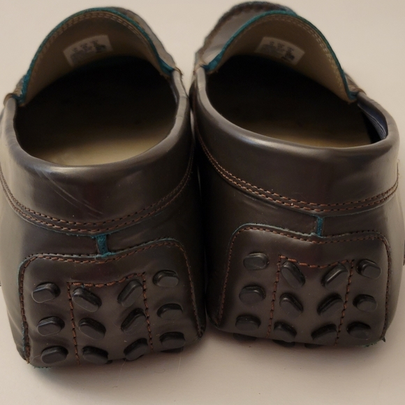 Izod Men's size 12 leather pre-owed - Picture 3 of 16